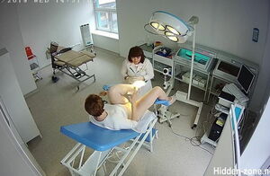 Hidden camera in the gynecological..